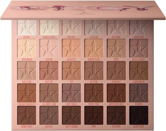 Jeffree Star Cosmetics Eyeshadow Orgy Palette - Multi - 30 Colors
