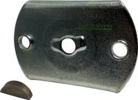 Brast Porte-couteaux Ø22 mm + cale pour Brast BRB-RM-61196, adapté pour Güde GAR 600, GGT 111177
