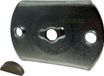 Brast Porte-couteaux Ø22 mm + cale pour Brast BRB-RM-61196, adapté pour Güde GAR 600, GGT 111177