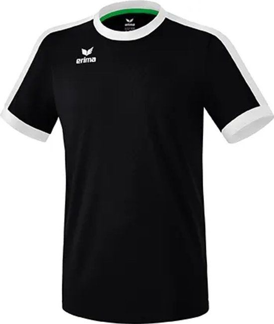 Erima Retro Star Shirt - Kids - Black/White - Size 128