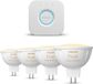 Philips Hue Starterspakket - GU5.3 - met 4 Spotjes (MR16) - 12V - Warm tot Koelwit Licht - Incl. 1 Hue Bridge - Hue White Ambiance