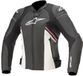 Alpinestars Stella GP Plus R V3 combi cuir, noir/blanc/fuschia, taille 40