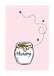 Disney Komar Disney muurschildering Winnie Pooh Hunny Pot 50x70cm