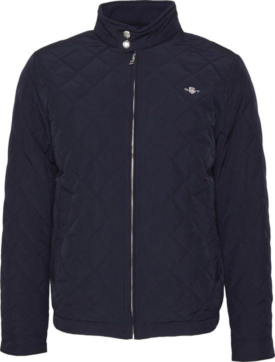 Gant Gewatteerde Jas Navy - Heren - Maat XL - Tussenjas