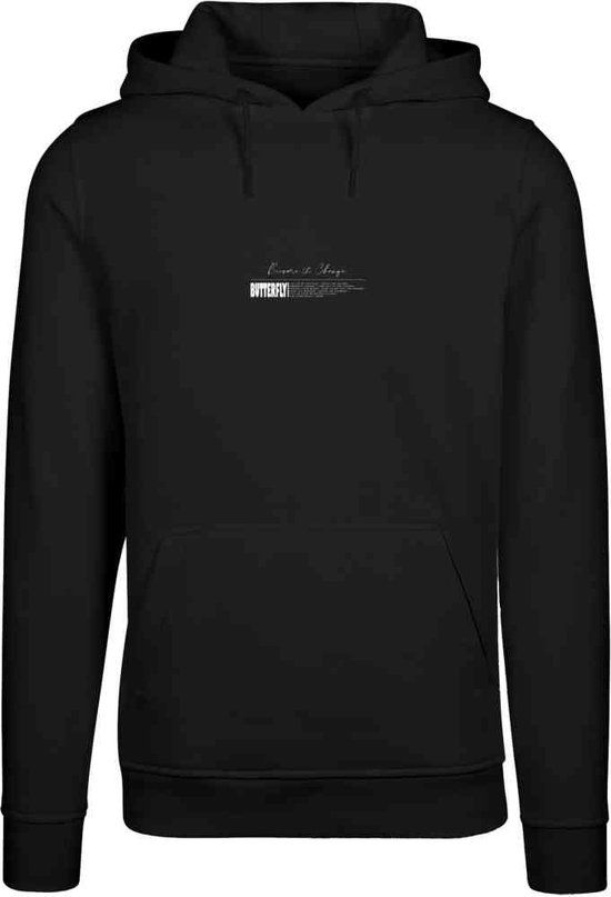 Mister Tee Become the Change Butterfly 2.0 Hoodie - Zwart - Heren - Maat M