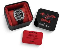 Police PEWGD0022603 Batman Heren Polshorloge Kwarts Leer Zwart