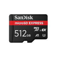 SanDisk 512GB MicroSDXC UHS-I Memory Card - Up to 880MB/s Read, 650MB/s Write