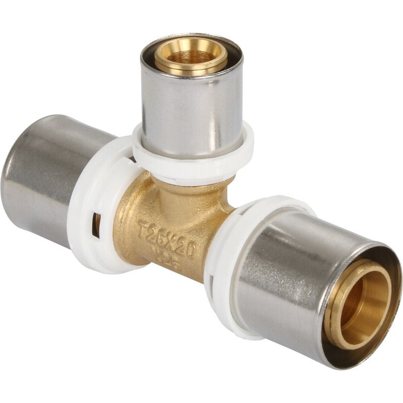 Fixomultix T-stuk verloop 26x20x26mm