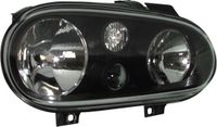 Set AutoStyle Set Koplampen passend voor Volkswagen Golf IV 1998-2003 - Zwart