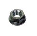 Moeilijk te vinden sluiting 014973242541 zeskantmoeren, 3/8-inch, 100-delig