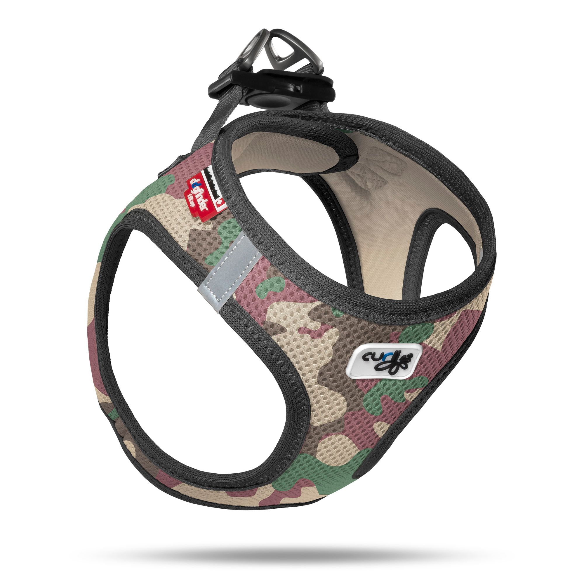 Curli Air-Mesh Hondentuig - 2XS - Camouflage