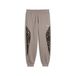 PUMA Sportbroek beige / chocoladebruin / zwart