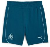 PUMA Korte OM Casual 2024/25 Unisex XS Oceaan Tropic-Turquoise Branding Polyester Voetbal