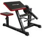 Machine à biceps et triceps - Machine à curl - Siège réglable en 5 positions - Noir