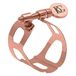 Tradition BG Tradition rietbinder verguld roségoud - altsax