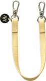 AVY Leather Wristband Phone Lanyard | Short Cord | for Cases with Lanyard Hooks | Suitable for iPhone, Samsung and More | 30cm | Luxury Leather Style | Leather Croco Yellow