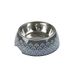 Voederbak, Mix and Match New Art Voederbak, melamine, roestvrij staal, afneembaar, 600 ml, diameter 17,6 cm