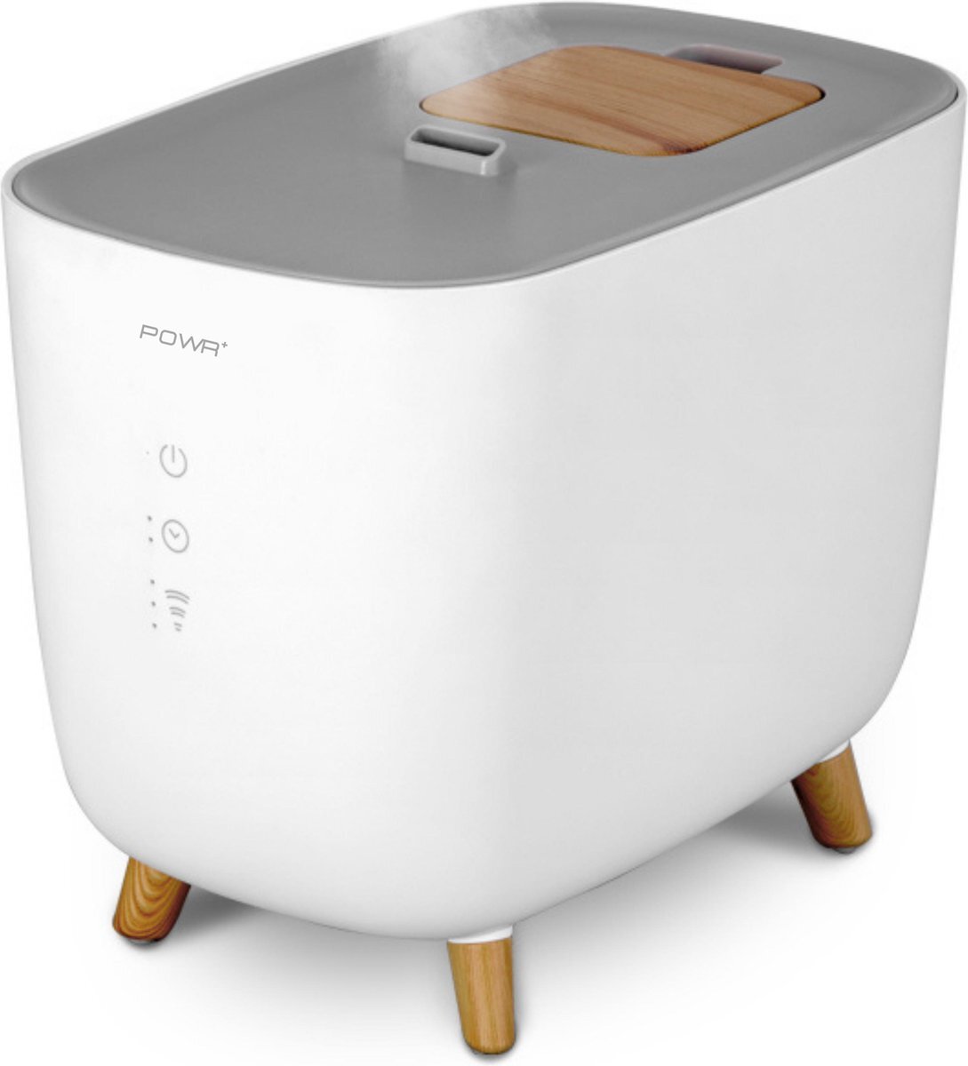 OAK power+ POWR 2.5 - luchtbevochtiger - Geen filter nodig - humidifier - aromadiffuser