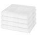 Cawö Serviette Noblesse Blanc Coton 4 Pièces