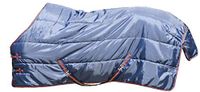 HKM Winterdeken, 210D nylon, donkerblauw/rood