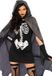 Wonderland - Spook & Skelet Kostuum - Aangename Dood - Vrouw - Zwart - S/M
