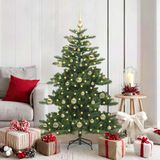 Prolenta Maison Exclusive Kunstkerstboom, inklapbaar, groen, 150 cm, PVC en staal