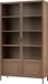WOOOD Ronja Vitrinekast - Military Brown - 189x110x43