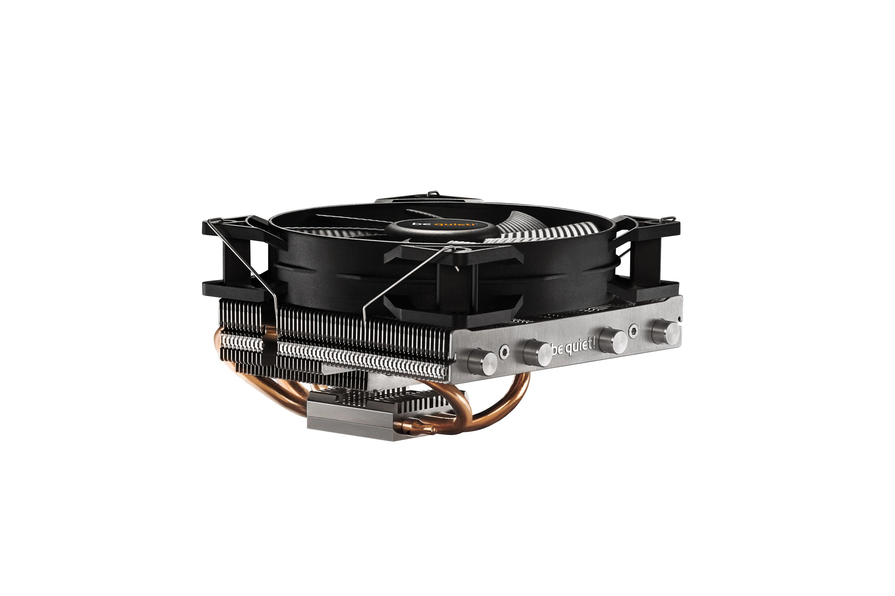be quiet! Shadow Rock LP CPU Cooler - 12cm - Black, Copper, Silver