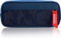 Wan GmbH 9508891174172 Pochette à crayons, tissu, bleu foncé, 3 compartiments, rectangulaire, motifs, enfants et adultes, non, 10 cm, 8 cm, 22 cm