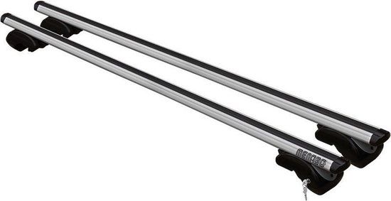 Menabo Dozer XXL Dakdragers - Aluminium - Open Dakrails - 150 cm - Zwart