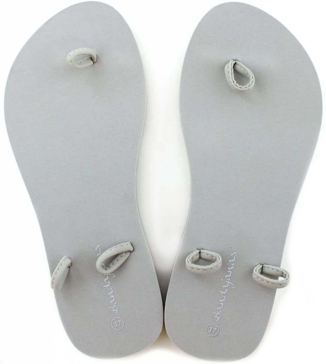 Hoooked Haakkit Zpagetti slipperset grijs - 8718503940694