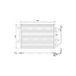 Valeo Condensor, Airconditioning 822556
