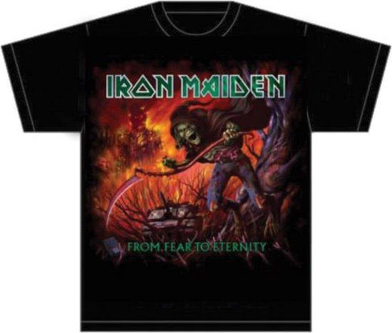 de.phononet Iron Maiden - From Fear To Eternity Album Heren T-shirt - M - Zwart