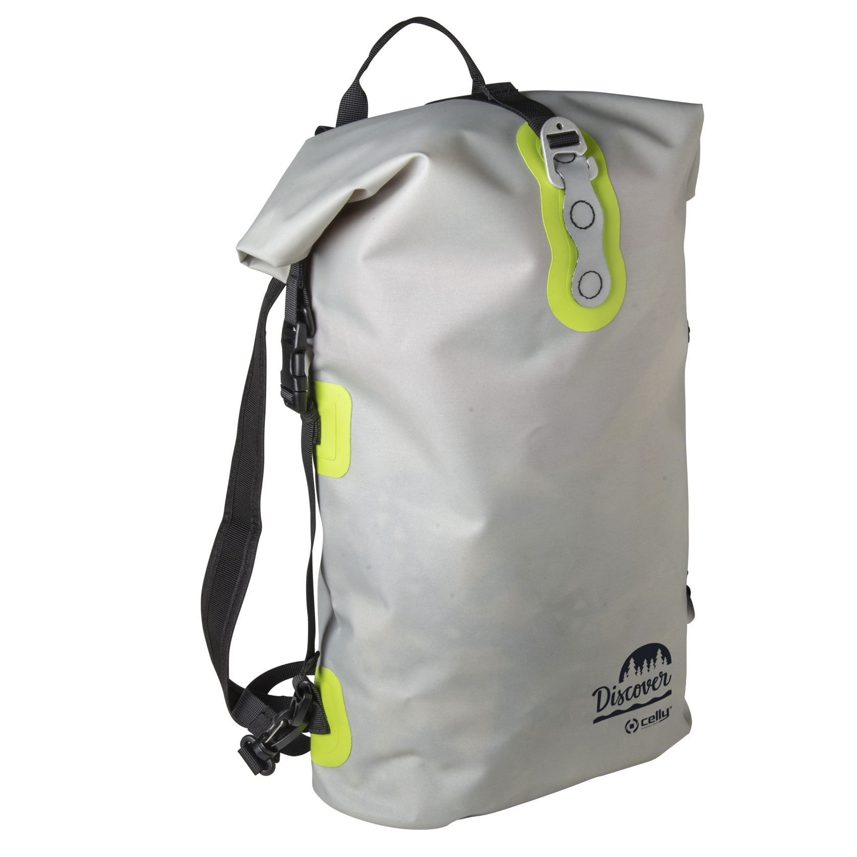 Celly Discover Rugzak - Grijs/Groen - PVC - 64 cm