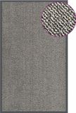 vidaXL Tapis d'entrée tufté 90x150 cm marron clair