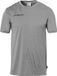 Uhlsport Score 26 Voetbalset Korte Mouw Heren - Donkergrijs Gemeleerd / Zwart | Maat: XL