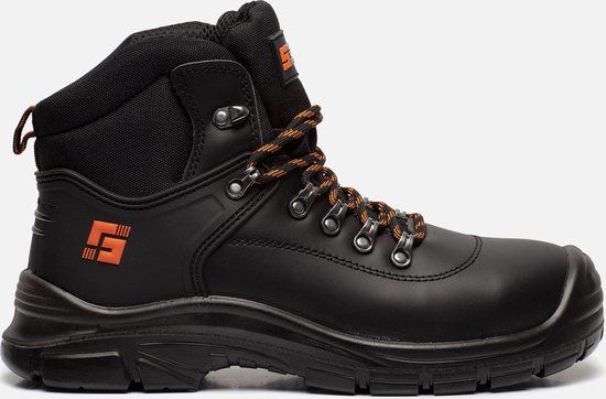 Safeet Builder S3 Veiligheidsschoen Hoog Zwart Maat 44