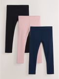 Next - Meisjes - Verpakking van 3 leggings - Zwart