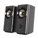 Creative Labs Creative T60 2.0 Compact Hi-Fi Desktop Speakers - Black