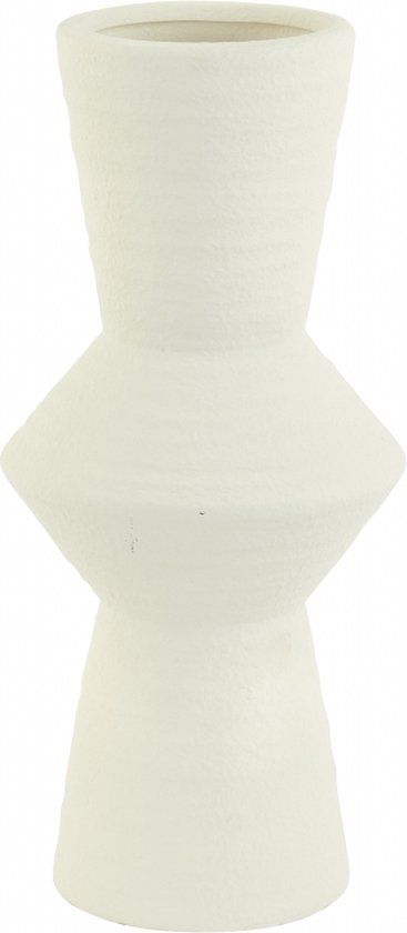 Light & Living Vaas Ayla Naturel - Keramiek Creme - 41x19x19cm