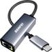 BENFEI - USB-C naar Ethernet Adapter RJ45 - 10/100/1000 Mbps - LAN Netwerk Adapter - Spacegrey