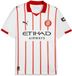Puma Girona Fc Replica 25/26 Thuis T-shirt Met Korte Mouwen Wit S Homme