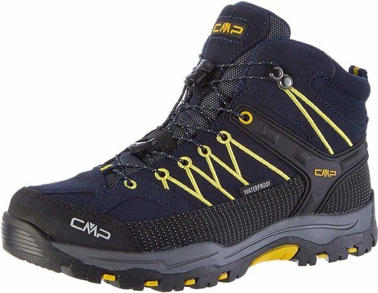 HASSIAS Wandelschoenen - Blauw - Maat 34 - Dames - Leer