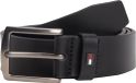 Tommy Hilfiger Denton 3.5 Ext Am0am11455 vaste herenriem, Zwart