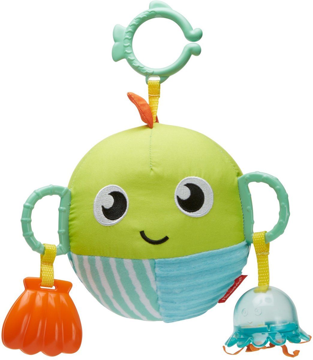 Fisher-Price Vrolijke Speelvis Grijpspeelgoed - Groen - 0887961757019