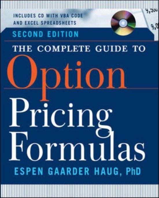 The Mcgraw-Hill Professional The Complete Guide to Option Pricing Formulas, 2nd Edition, Hardcover