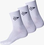 Dunlop Crew 3-Pack Sokken - sportsokken - wit - Mannen