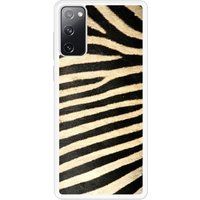 Samsung Galaxy S20 Zebre Verstevigd hoesje met sublimatie bedrukking