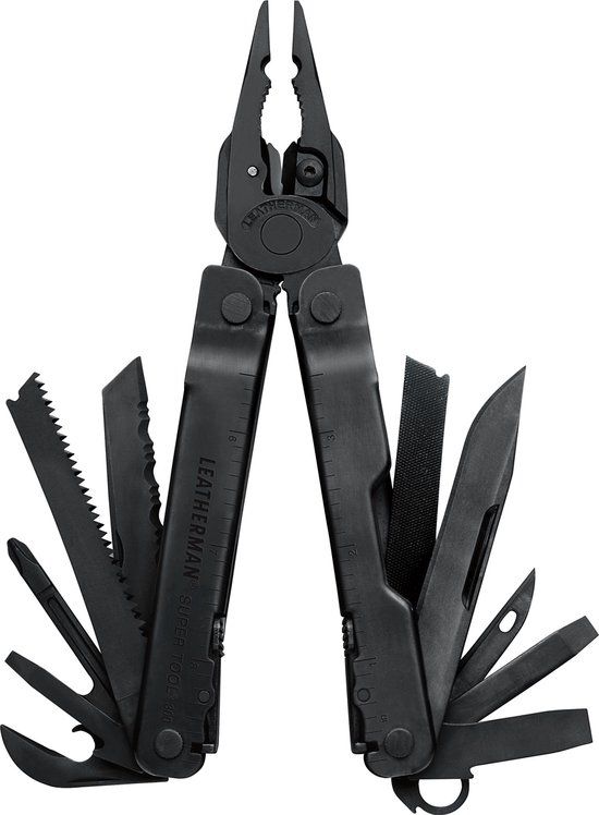 Leatherman Super Tool 300 Multitool - 19 functies - Zwart