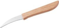 Nirosta Keukenmes dunschiller houten handvat 16 cm Roestvrijstaal